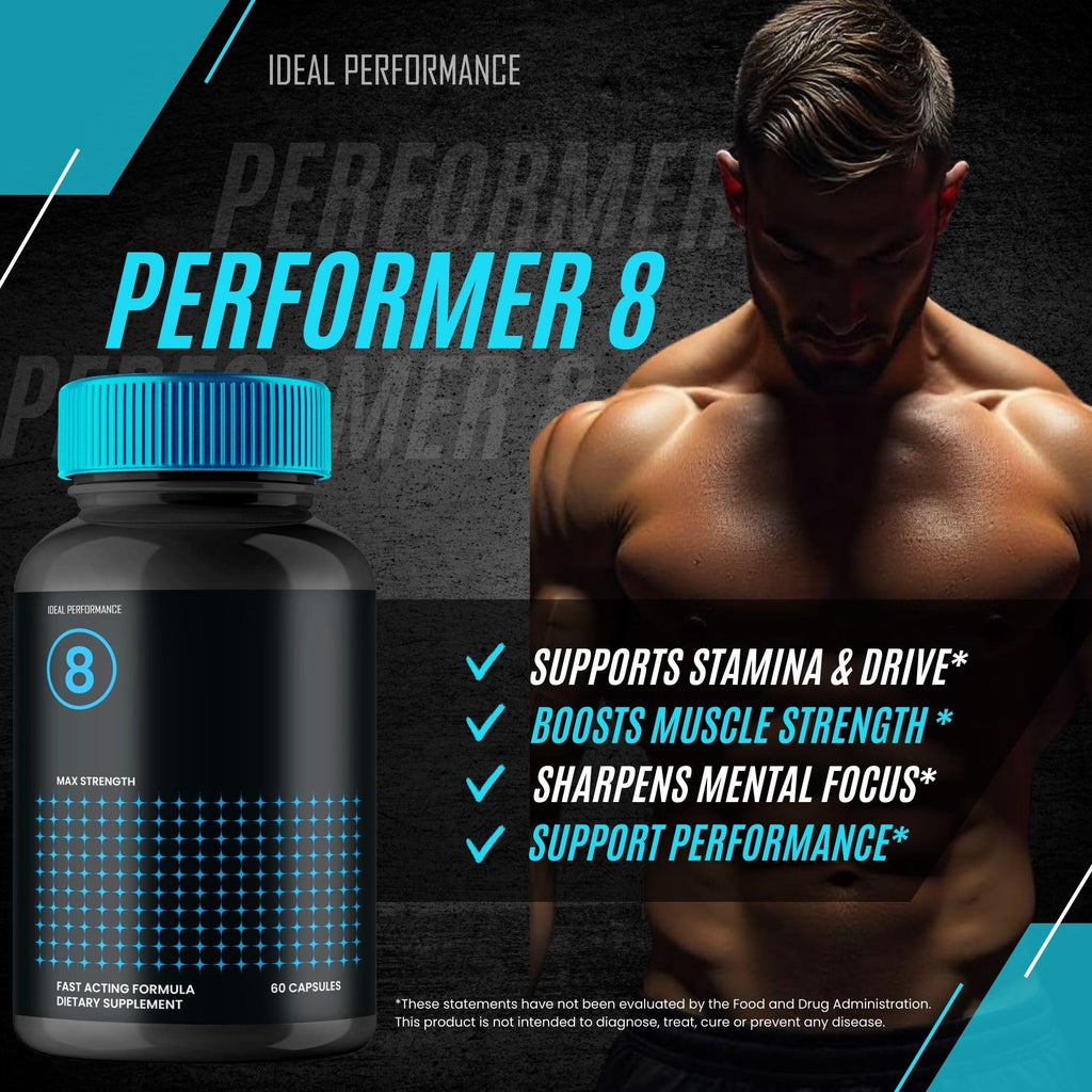 IDEAL PERFORMANCE (3 Pack) Performer 8 Pills (180 Capsules)