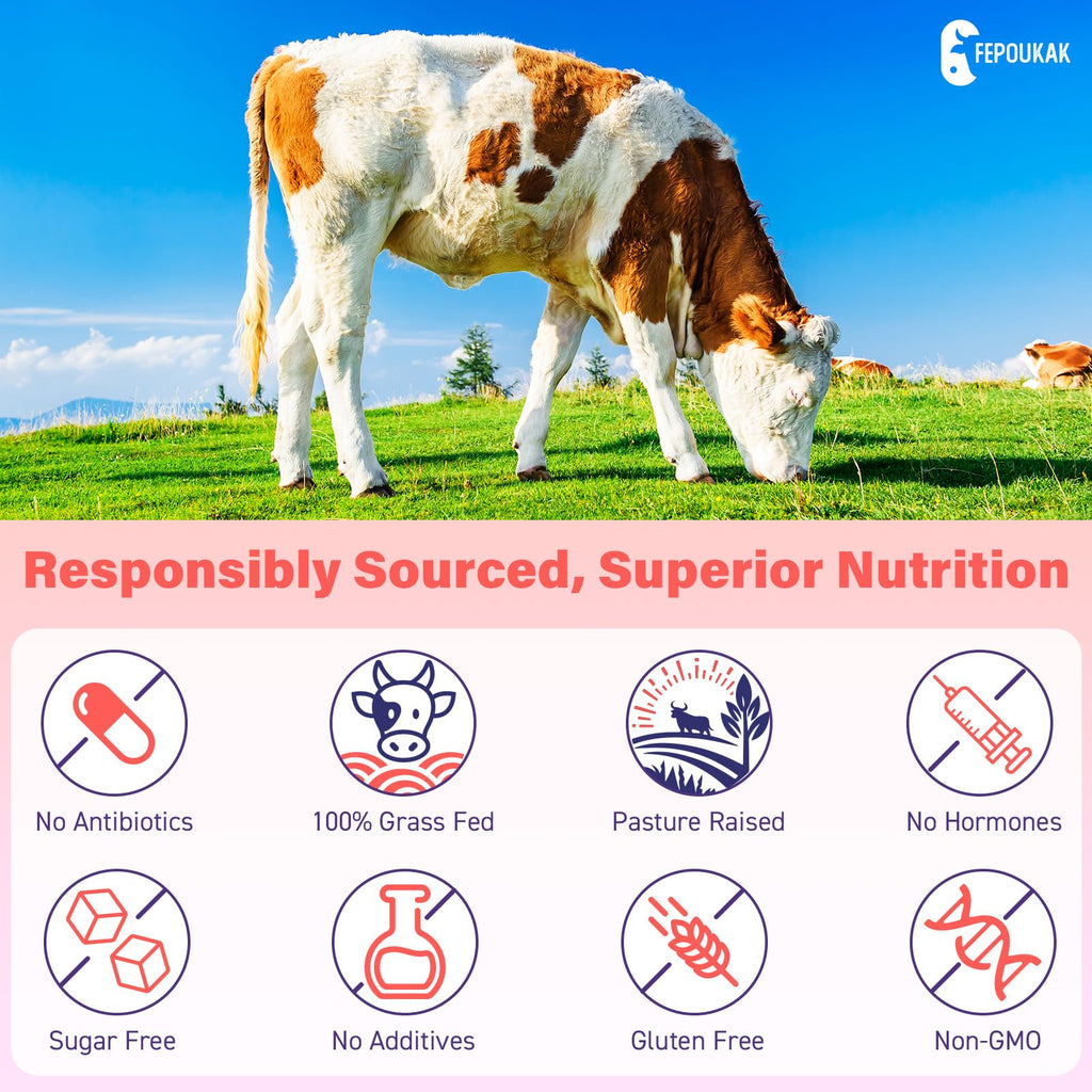 (180 Gummies) Beef Organ Supplement for Women - 5300mg Beef Liver, Kidney, Uterus & 10 More, for Hormone Balance, Menstruation, Energy, Immunity, Gut & Skin Health - 100% Grass Fed & Pasture Raise