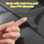 Toploader Binder, Holds 160 Toploaders, 100 Toploaders Included, 4-Pocket PU Cover Top Loader Binder for 3" x 4" Rigid Toploaders, Ringless Double-Sided Toploader Card Binder for TCG, Sport Cards