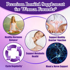 2 Pack Myo-Inositol & D-Chiro Inositol Supplement For Women Drops, Ideal 40:1 Ratio w. Organic Chaste Tree Berry, Ceylon Cinnamon Support Hormonal Balance & Ovarian, Cycle Regulation, Mood, Nerve