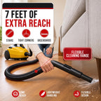 Maresh Products Vacuum Hose Replacement for Eureka & Sanitaire Mighty Mite, SmartVac & Professional Series – Fits Models 3670, 3686, SC3683 & More – Replaces OEM 60289-7 – Crush-Resistant (7 Foot)