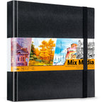 Ohuhu 8.3"x8.3" Mix Media Pad Art Sketchbook 78 Sheets for Painting Drawing
