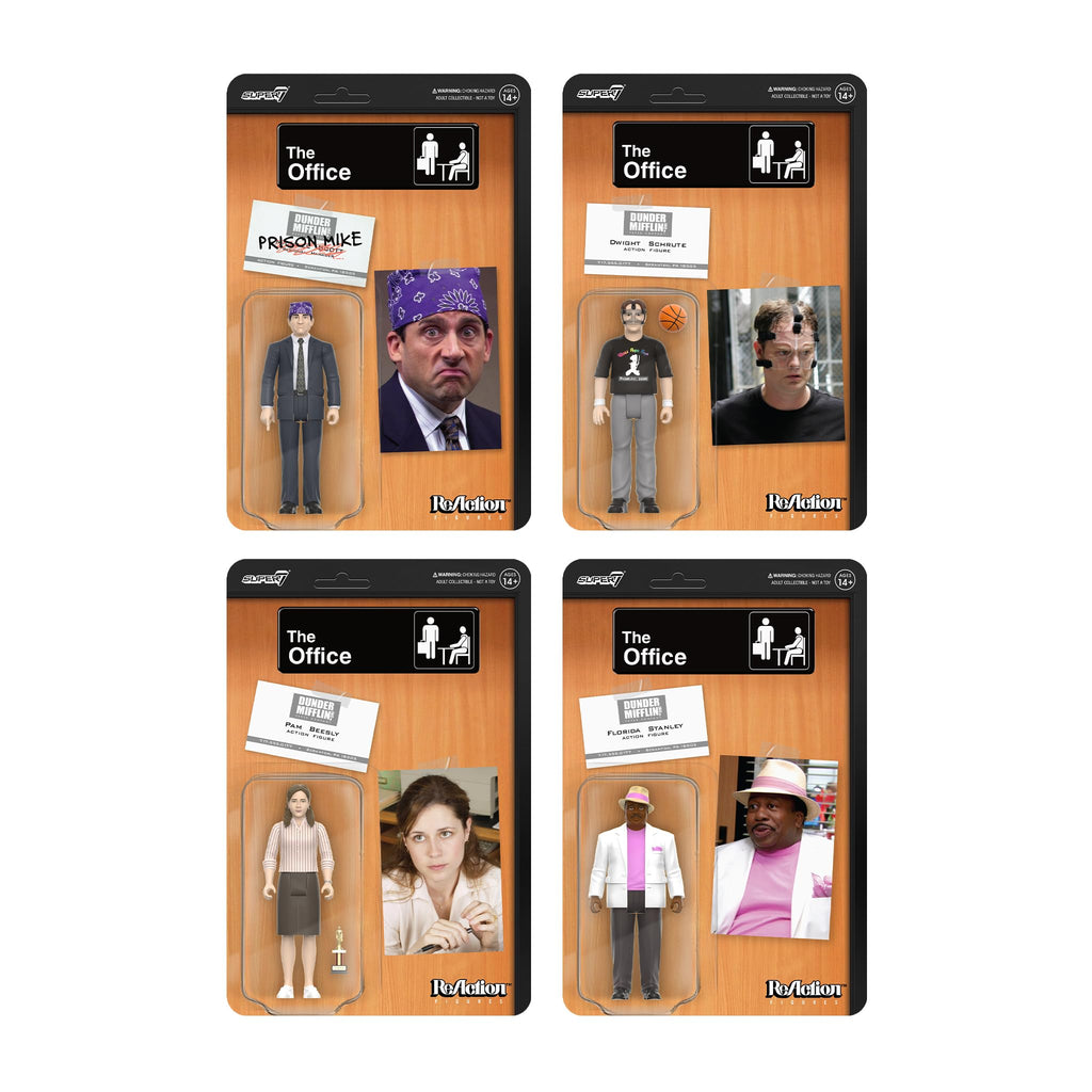 Super7 The Office Dwight Schrute (Basketball) - 3.75" The Office Action Figure with Accessory Classic TV Show Collectibles