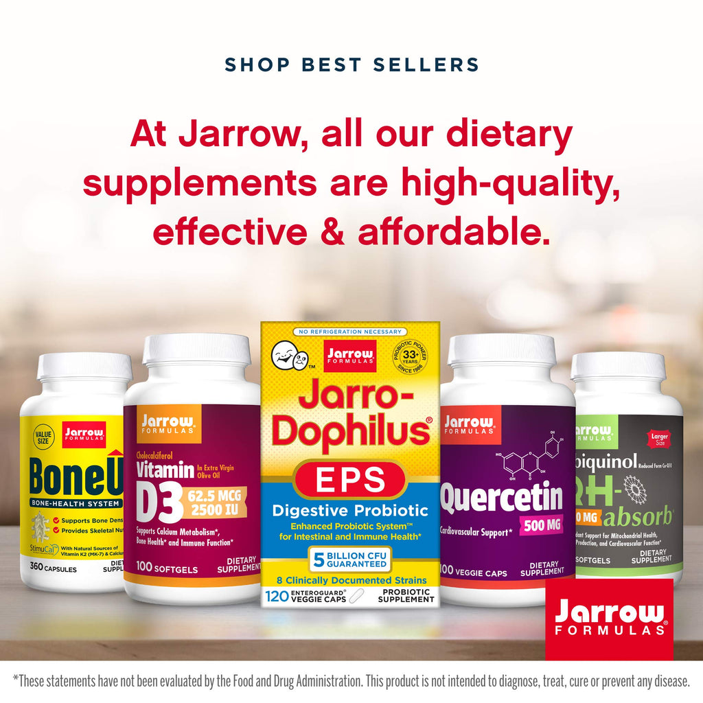Jarrow Formulas N-A-C Sustain 600 mg, Dietary Supplement, NAC 600 mg, an Antioxidant Amino Acid Support for Liver Health, 60 Day Supply, 60 Tablets (Pack of 2)