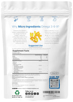 Ultra Omega 3-6-9 3600mg Per Serving, 300 Burpless Softgels | Lemon Flavor – Blend of Fish, Flaxseed, Borage Oils | Bioavailable Source, Non-GMO, No Gluten, Mercury Free