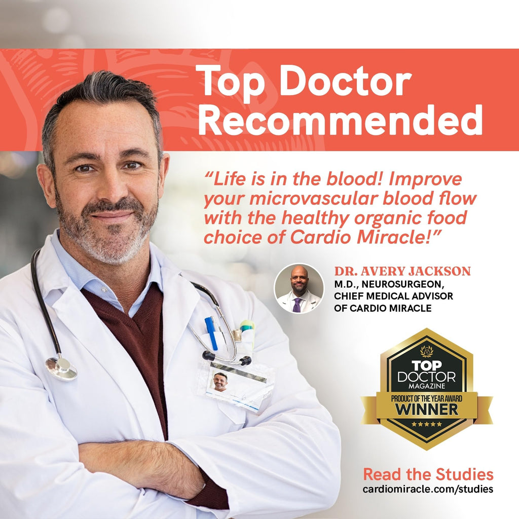 Cardio Miracle Nitric Oxide Supplement 30 Servings - Beet Root Powder with L-Arginine to Support Circulation, Blood Flow, Energy, Endurance, Stamina & Heart Health for Men and Women