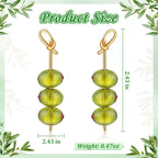 Trinckle Olive Dangle Earrings for Women Martini Earring for Cocktail Party