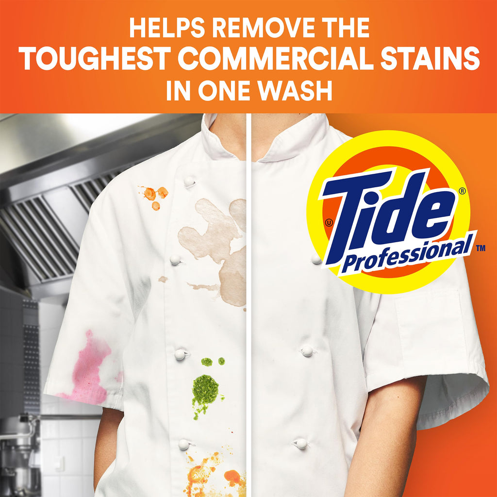 Tide PRO Laundry Detergent Powder Bulk, Commercial Use (173 loads, 197 oz)