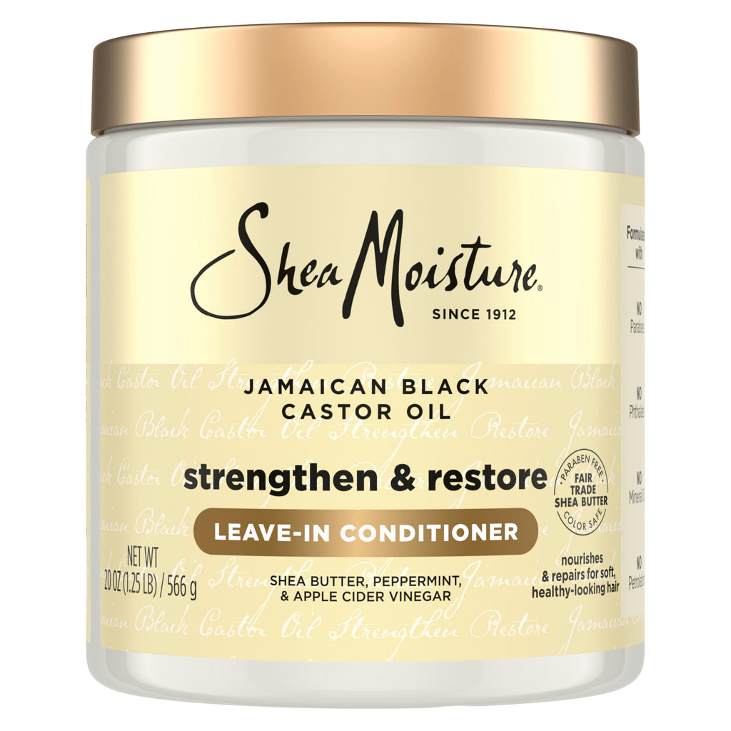 SHEA MOISTURE JBCO LEAVE IN COND STRNGTH+RESTORE 20 FL.OZ.
