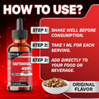 Tenmido Nattokinase Supplement Liquid Drops | Nattokinase 4000 FU | High Absorption | Alcohol-Free | Vegan, Non-GMO | 30ml 1Fl Oz