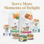 Purina Fancy Feast Poultry & Beef Wet Cat Food Variety Pack, 3 oz, 24-Pack