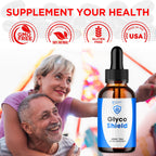 (2 Pack) Glyco Shield Drops, Official Glyco Shield Blood Support Drops With All Natural Ingredients, GlycoShield Maximum Strength Liquid Supplement Supporting Health & Wellness Naturally (60 Servings)