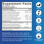 Patient One OsteoOne | Supplement to Support Bone Health and Calcium Absorption* | with Calcium, Vitamins D3 and K2 and More | 120 Tablets