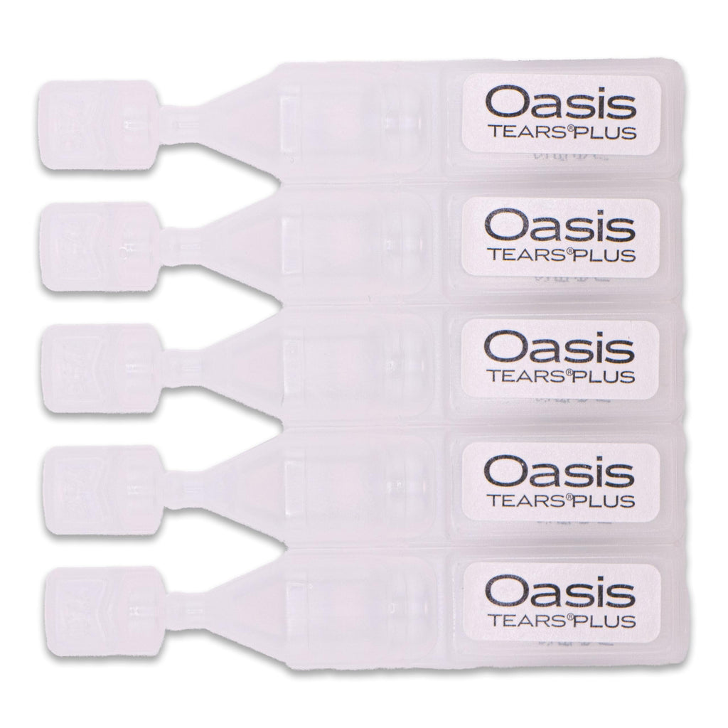Oasis TEARS PLUS Preservative-Free Lubricant Eye Drops, 30 containers, 0.3 ML/0.01 FL OZ