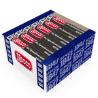 NECCO Wafers Licorice Wafers Display Pack - Classic Black Licorice Candy in Bulk Box, Single Variety Flavor, Gourmet Candy for Halloween, Office, and Pantry - 2-Ounce Rolls (Pack of 18)