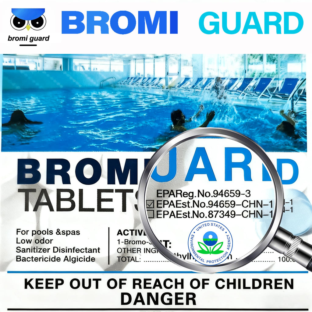 1 Inch 2.5 Lbs Bromine Tablets for Spa Hot Tub Chemical Tabs Brominating Tablets Spa Hot Tub Chemical Sanitizer