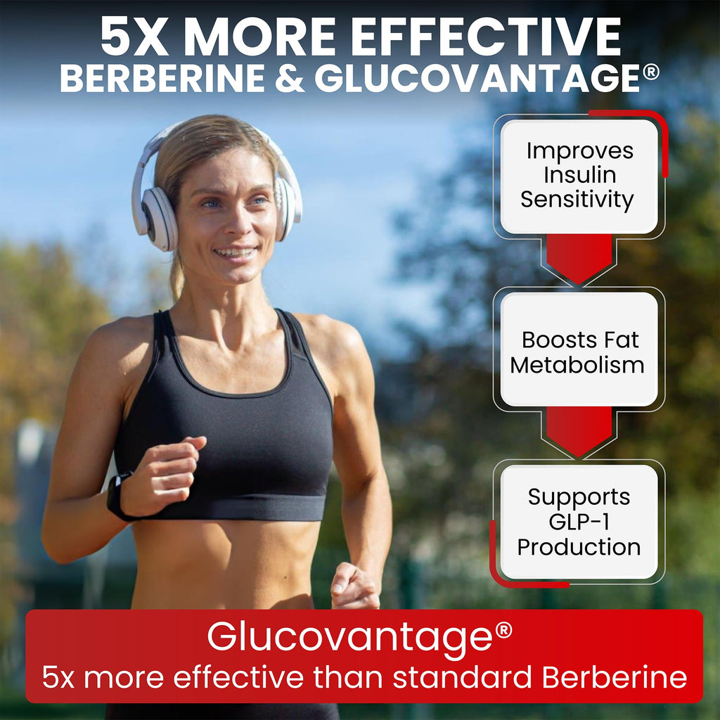 Zenrenu GLP-1 Supplement for Women - Natural Metabolism, Appetite & Craving Support – Super Berberine, Cinnamon,Akkermansia Probiotic,11-in-1 Gut Support - GLP Activate -60 Vegan Caps