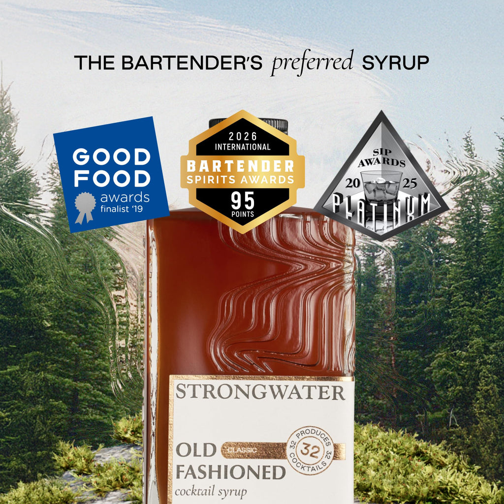 Strongwater Old Fashioned Mix - 1pk, 32 Cocktails - Just Add Bourbon