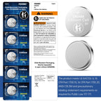 PGSONIC CR2450 3V Lithium Battery (5pcs)