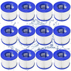 SLSM Screw-in Hot Tub Filter Cartridges Replacement for All RELXTIME, ALEKO, Wejoy, Aquaspa Spa,Clever Spa Filter,Threaded Filter for Inflatable Hot Tubs & Massage Pools (12 Pack)