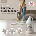 Creative Scents Multipurpose Enzyme Cleaner & Odor Remover | Super Concentrated for Floor, Carpet, Drain | Pet Urine Odor Eliminator | Enzyme Cleaner for Cat Urine & Dog Poop | 1 Gallon - White Tea