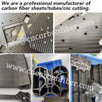cncarbonfiber 3mm 300x400mm 100% Carbon Fiber Sheet 0.5~5.0mm Available,3K Twill Matte Finish