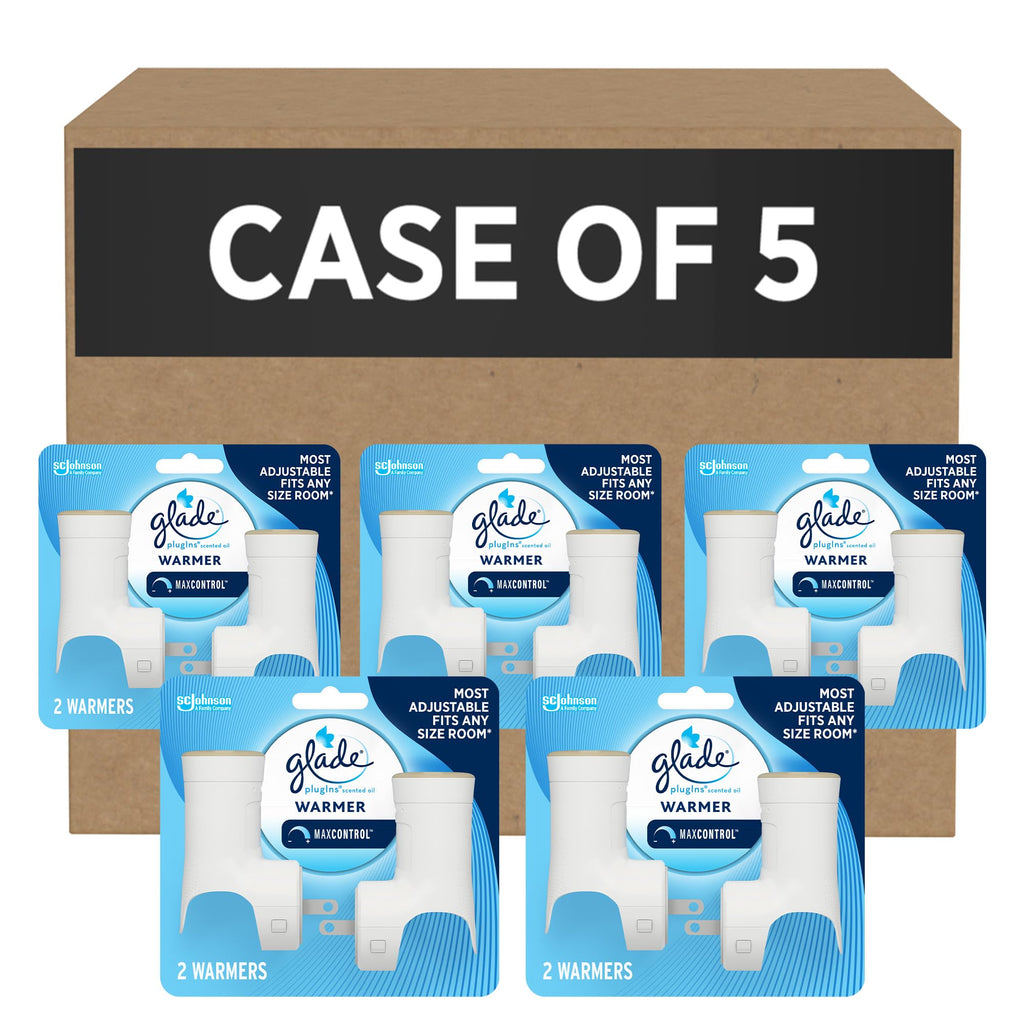 SC Johnson Professional Glade PlugIns Pack for Scented Oil Refills, 2 Holders x 5 Case, 10 Total Holders for Small Business Use