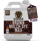 PetraMax Brown Mulch Dye Max, Refresh Fading Landscape (3600 sq ft, 64 oz)