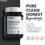 AMALTH Jatamansi Capsules 500 mg | Jatamansi Root Extract Supplement | Nardostachys Jatamansi Capsules | Herbal Root Extract Formula | Plant Based Supplement | 120 Veg Capsules