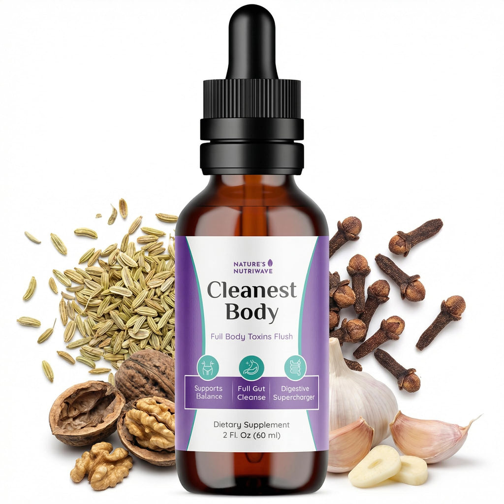 Cleanest Body Drops – Fennel Seed & Marshmallow Root – 1 Month Supply