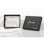 Keenove 925 Sterling Silver Stud Earrings Real Black Onyx Jewelry for Women