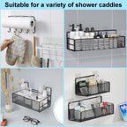 Vivinin 30 Pack Clear Reusable Adhesive Wall Hooks - 33lb(Max) No Damage Waterproof Oilproof for Bathroom, Home, Kitchen, Office and Outdoor