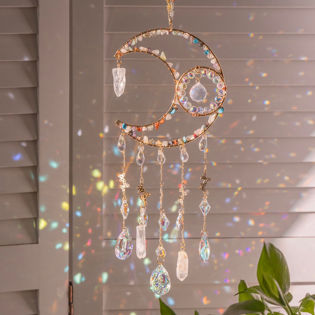 Crystal Suncatcher Window Hanging Decor Rainbow Maker Sun Catchers Indoor