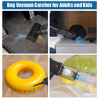 Bug Vacuum Catcher, Spider and Insect Catcher Traps, Rechargeable Bug Catcher Grabber with Brush Head & Charging Cable & Multifunctional Suction Nozzle for Stink Bug Moth Cockroach Spider Ant Black
