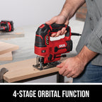 SKIL 6 Amp Corded Jig Saw with Tool-Free Blade Change - JS314901