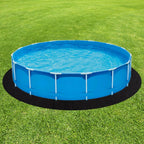 Gonioa 10 FT Pool Pad for Above Ground Pools, Pool Liner Pad Under Pool Mat for Above Ground Swimming Pools or Hot Tub Mat, Under Pools Ground Pad