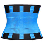 VENUZOR Waist Trainer Belt for Women - Waist Cincher Trimmer - Slimming Body Shaper Belt - Sport Girdle Belt (UP Graded)(Blue,Medium)