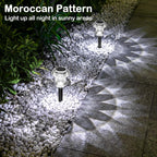 Gorrzai Solar Pathway Lights Outdoor 16 Pack Mushroom Garden Lights Waterproof Solar Powered Yard Lighting for Landscape, Driveway, Path, Walkway, Patio, Outside Garden Decorations, 6000K Cold White