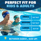 Earvolution Original Ear Band-It Swimming Headband, American Brand, Doctor-Invented - for Kids & Adults - Sensory-Friendly - Keep Ears Dry & Prevent Swimmer's Ear, Holds Earplugs In, (Magenta - Small)