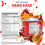 Clean Nutra Cayenne Pepper Beet Root Gummies Beetroot Garlic CoQ10 Hawthorn Berry Grape Seed Extract Olive Leaf Nattokinase Hibiscus Vitamin D Nitric Oxide - VasoEase