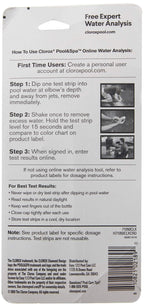 Clorox Pool&Spa 70050CLX 6-Way Test Strips, White, 50 Strips
