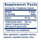 Life Extension Super R-Lipoic Acid – Healthy Aging, oxidative Stress Defense – with 240 mg of Active R-Form of R-Lipoic Acid – Gluten-Free – Non-GMO – Vegetarian – 60 Capsules (2 Pack)