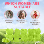 Cortisol Gummies for Women,Cortisol Manager with Ashwagandha,Magnesium,L-theanine,Phosphatidylserine,Rhodiola Rosea,Black Pepper for Mood Support,Adrenal Balance,Sleep,Vegan,Apple Flavor,60 Count