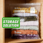 5 Gallon Extra Large Zippered Plastic Bags for Storage