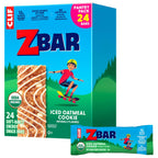 Zbar, Iced Oatmeal Cookie, Soft-Baked Energy Snack Bars, Non-GMO, 12g Whole Grains, USDA Organic Granola Bars, Snacks for Kids (24 Pack)