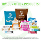 No Cow High Protein Bars, Chocolate Sea Salt - Healthy Snacks, 20g Vegan Protein, High Fiber, Low Sugar, Keto Friendly, Dairy & Gluten Free (12 Count)
