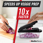MUELLER HOME Pro-Series 10-in-1, 8 Vegetable Chopper & Mandoline Slicer