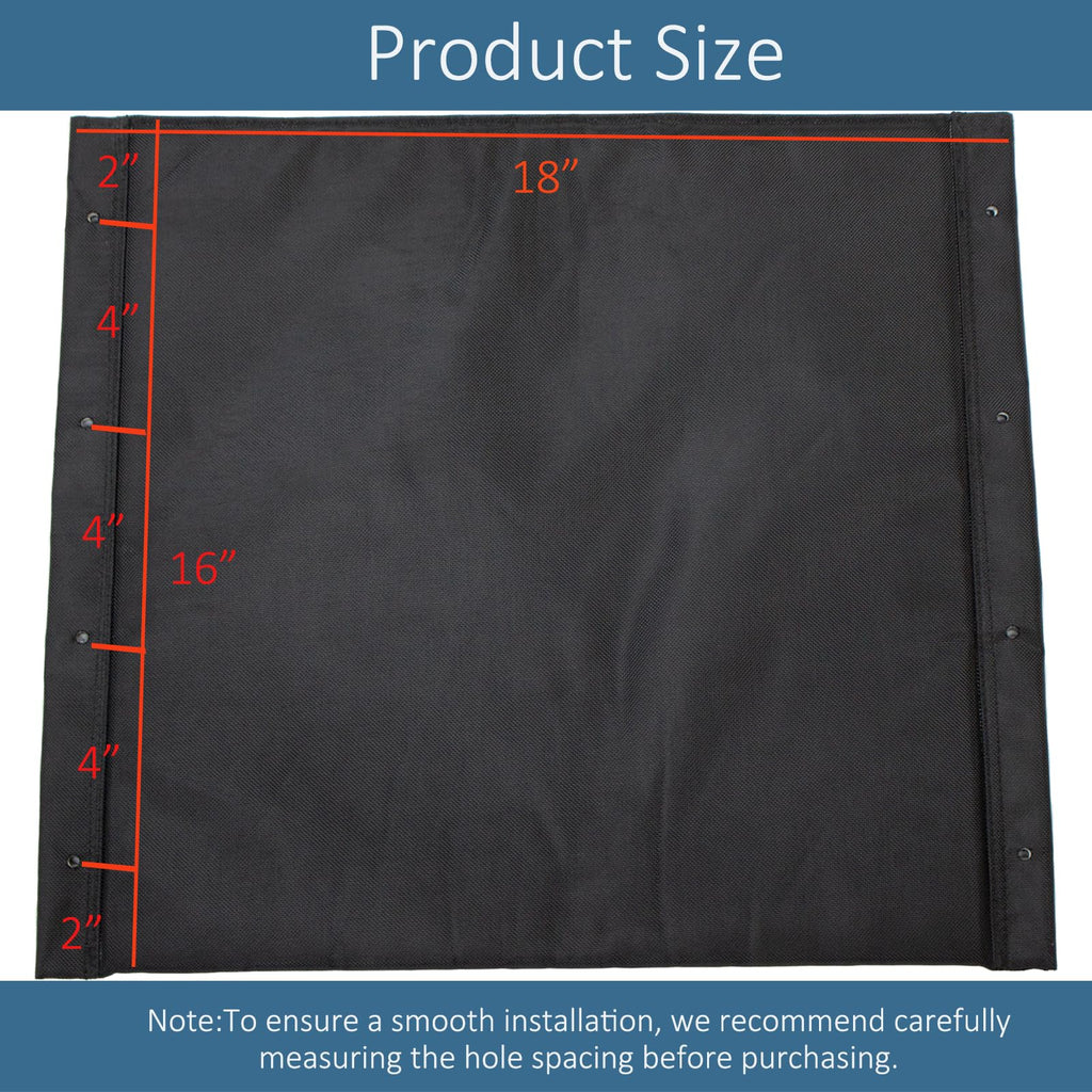 CQmuniu Wheelchair Replacement Seat Upholstery, 18 x 16 inches, Nylon, Universal Fit