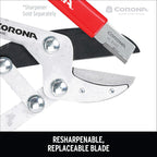 Corona Tools Compound Action Anvil Lopper – 32-Inch Heavy-Duty Branch Cutter for Tree Trimming & Pruning, Garden Loppers for Thick Branches
