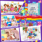 1000Pcs Bulk Party Favors for Kids, Fidget Toys Pack,Stocking Stuffers, Treasure Box Chest, Birthday Party, Classroom Carnival Prizes, Pinata Stuffers, Goodie Bag Stuffers, Stress Relief, Sensory Toys